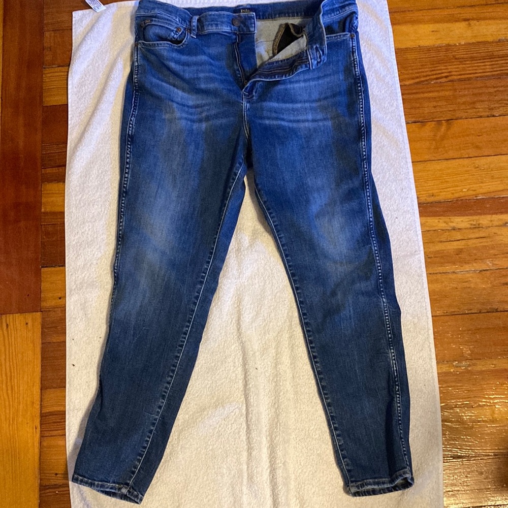 Ralph Lauren Blue Skinny Jeans with Modern Fit
